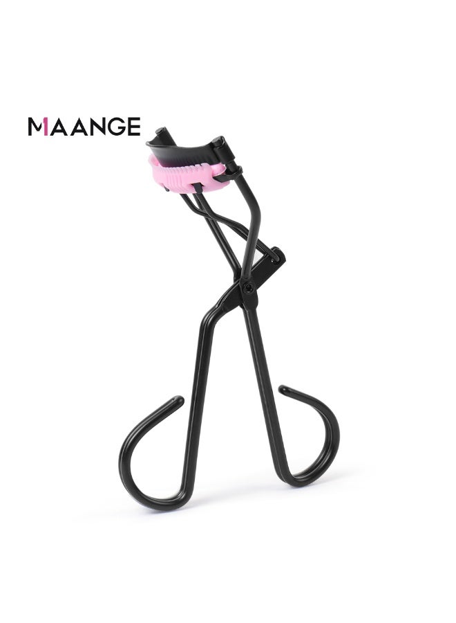 MAANGE Wide-Angle Portable Eyelash Curler With Metal False Eyelashes. Curls And Sets Eyelashes While Combing, Creating a Natural Curl Effect. - Image 2