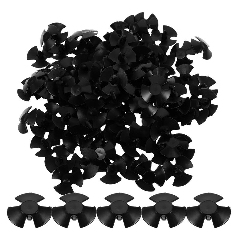 Garneck 100pcs Car Push Retainer Clips and Hood Insulation Retainer Clips for Sedan Trunk and Hood Insulation Pad Fastening Replacement - Image 1