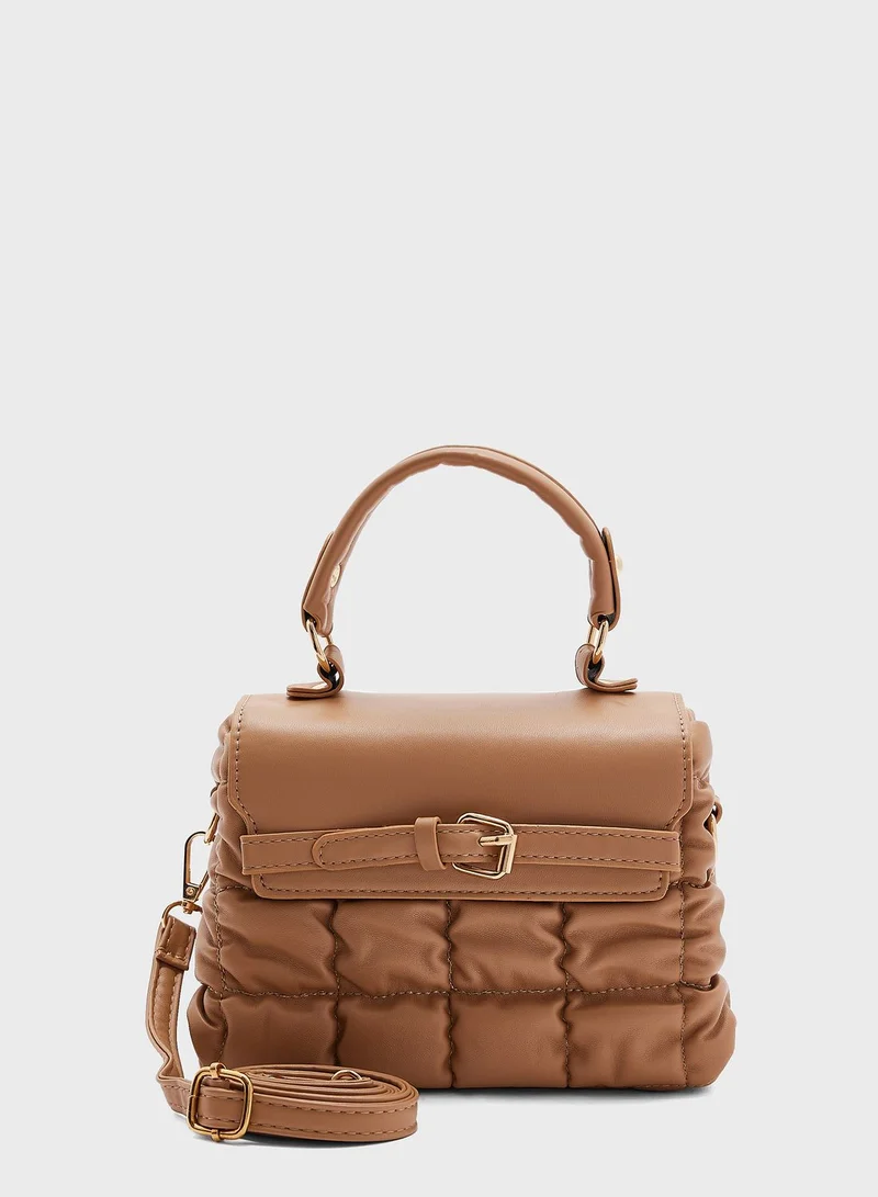 ELLA Puffer Satchel Bag