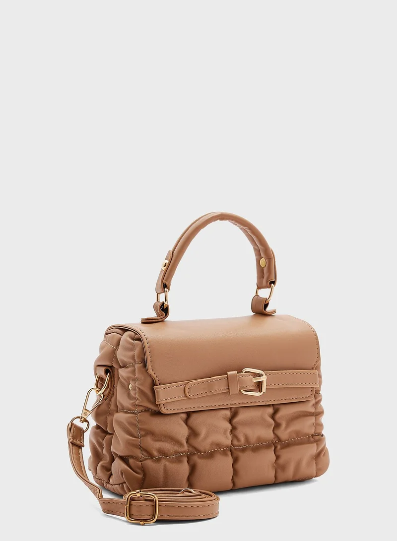 ELLA Puffer Satchel Bag