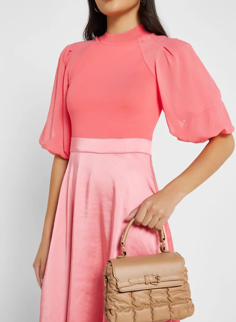 ELLA Puffer Satchel Bag