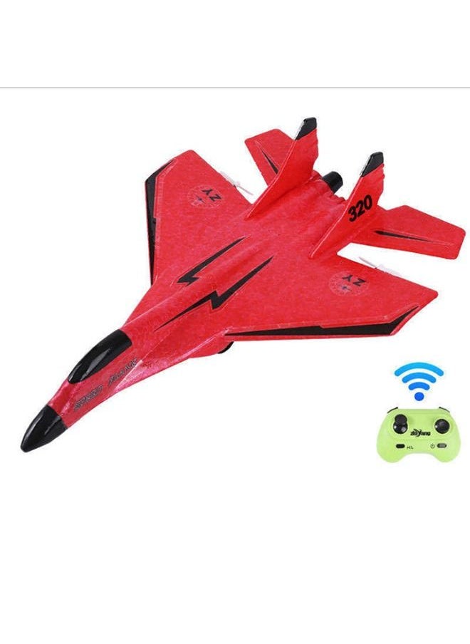 YelaJoy - Remote Controlled Aircraft, Easy to Fly Remote Controlled Glider, Fighter Toy, Gift for Beginners, Adults, And Children (Red) - Image 1