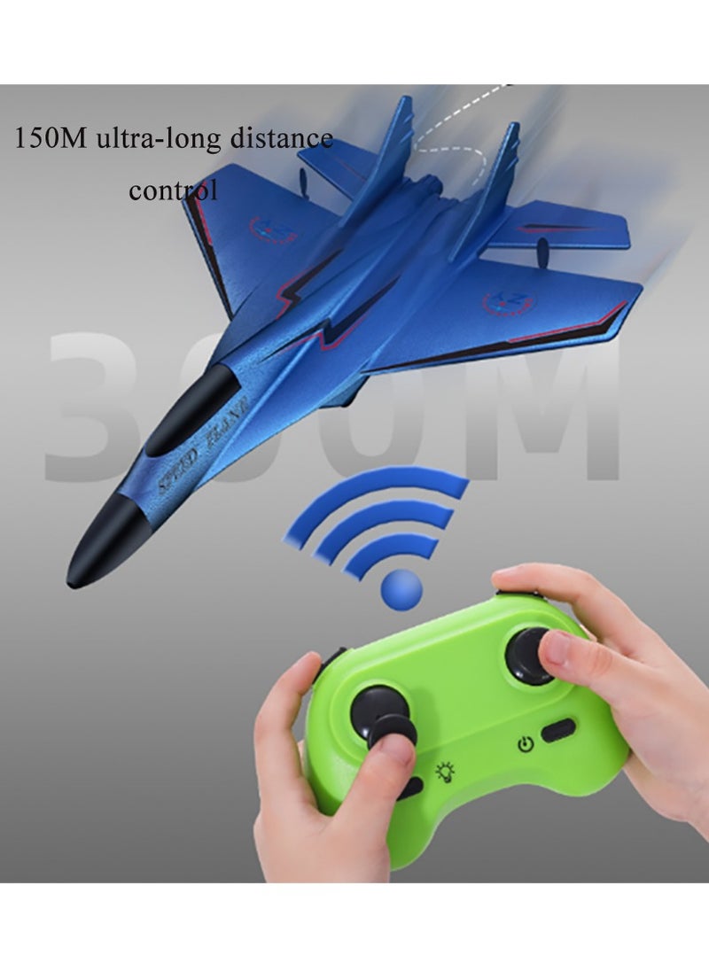 YelaJoy - Remote Controlled Aircraft, Easy to Fly Remote Controlled Glider, Fighter Toy, Gift for Beginners, Adults, And Children (Red) - Image 1