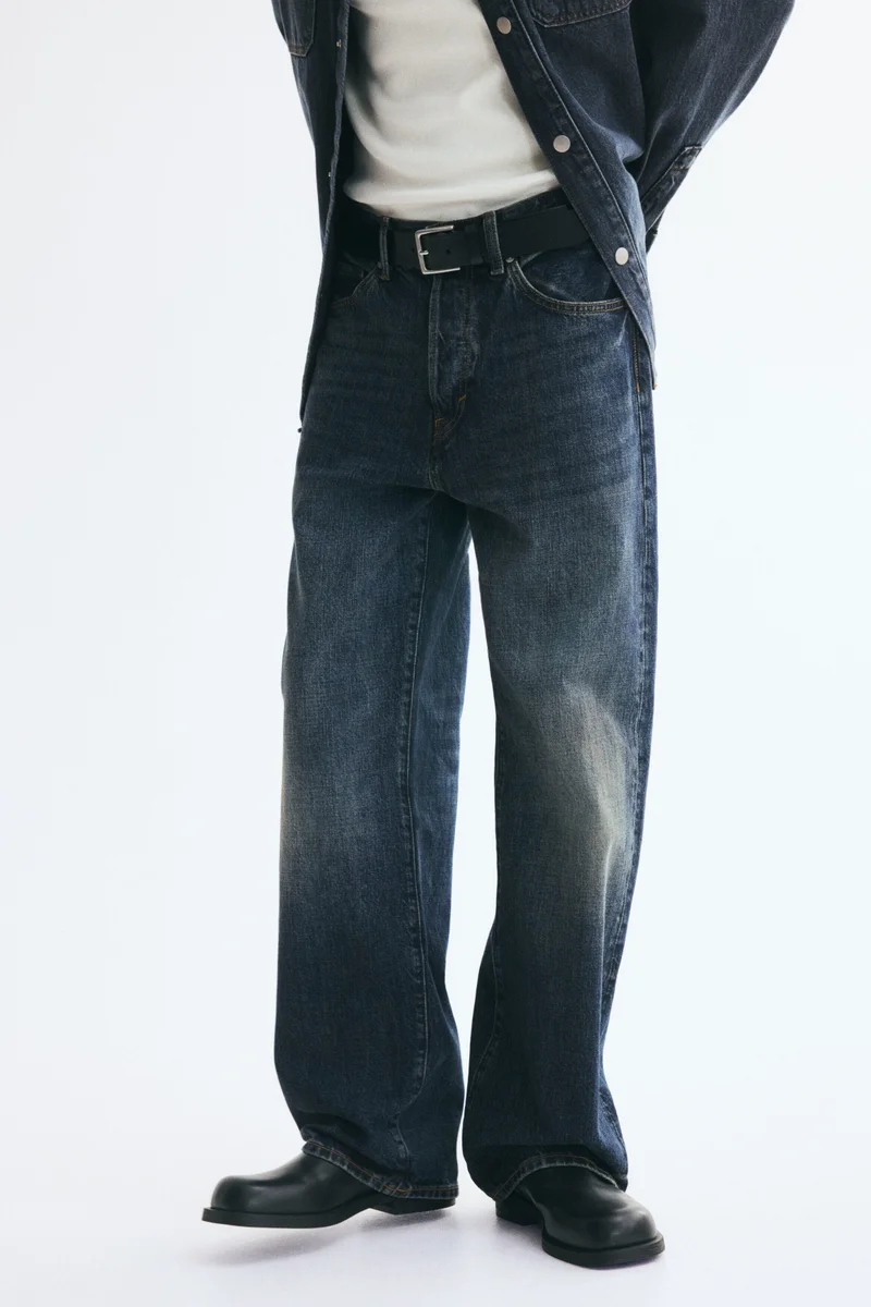 H&M  Loose Jeans for Men | Best Price UAE