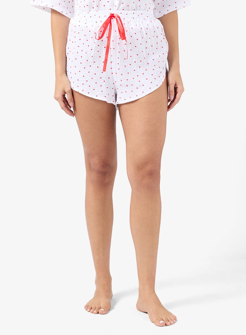 ELLA Printed Pyjama Short Set - Image 4