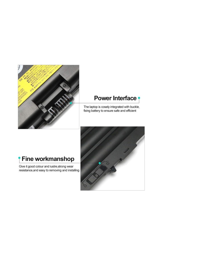 Terabyte 81+ 42T4846 Laptop Battery Replacement for Lenovo ThinkPad T420i T420s T430s 0A36287 42T4844 42T4845 42T4847 45N1036 45N1037 45N1038 039 4 5N1064 45N1065 45N1143(11.1V 44Wh) - Image 3