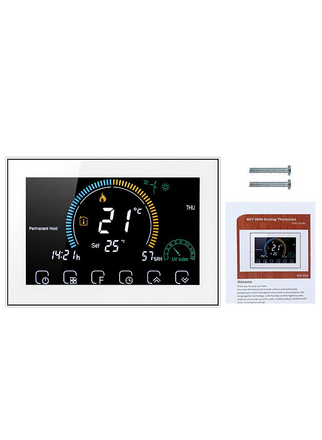Generic 95-240V Wi-Fi Smart Programmable Thermostat 5+1+1 Six Periods Voice APP Control Backlight LCD Water/ Gas Boiler Heating Thermoregulator  - Image 5
