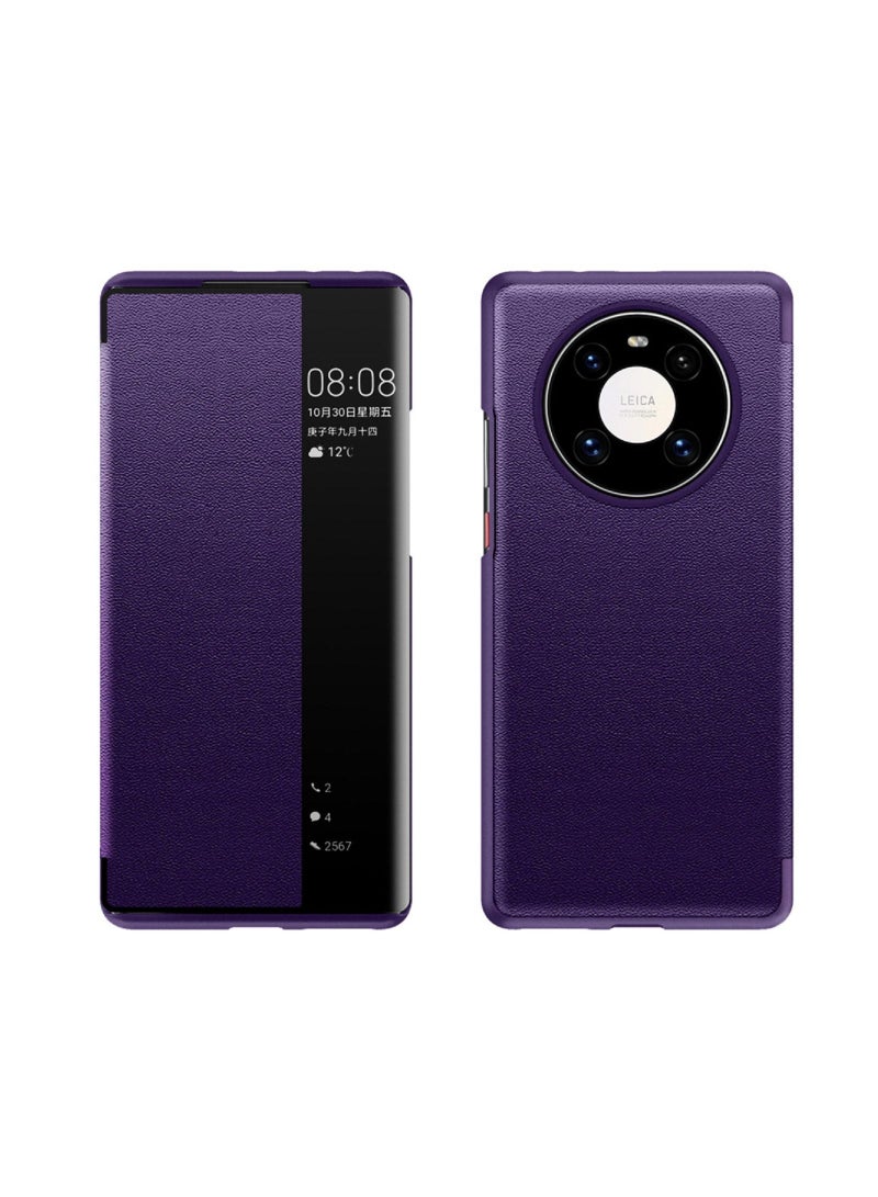 Suitable For HUAWEI Clamshell Type Solid Color Mobile Phone Case