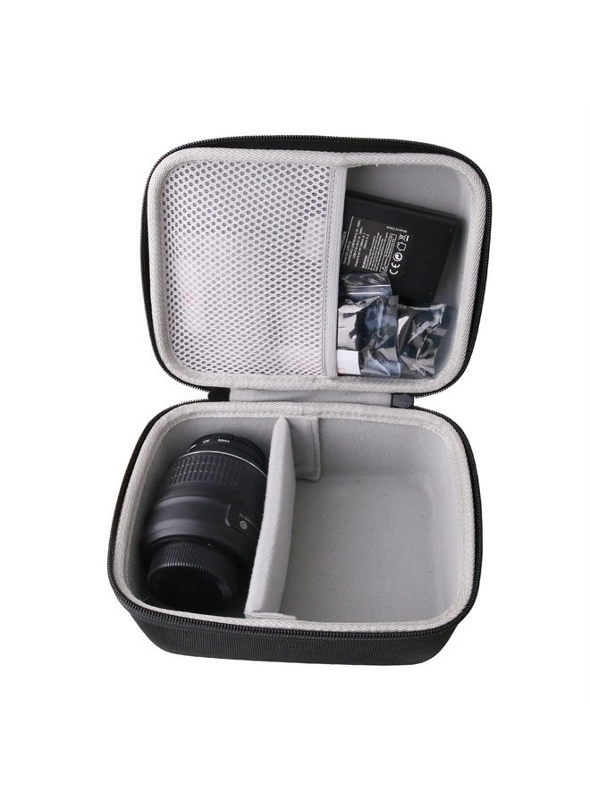 JINMEI - Hard EVA Carrying Case Compatible with for Canon EOS Rebel T8i EF-S/Rebel T7 DSLR Camera/EOS M50 Mark II 18-55mm is STM Lens Kit Camera case - Image 1