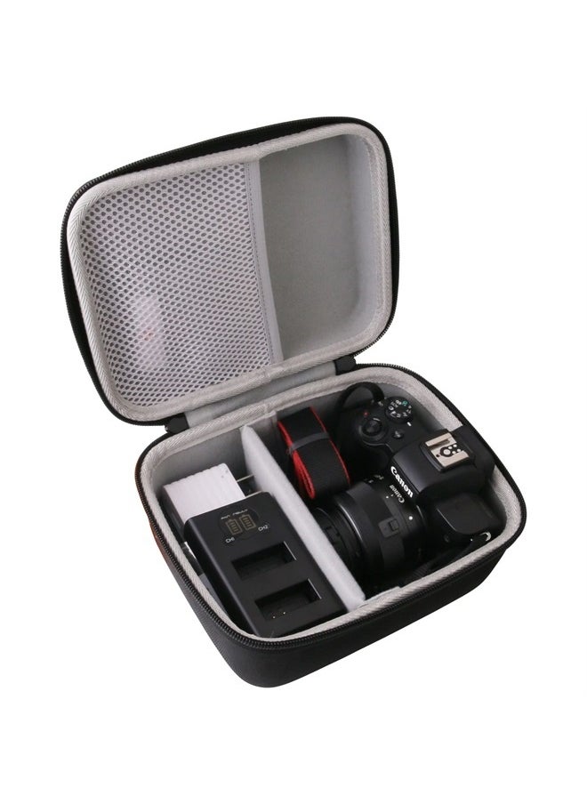 JINMEI - Hard EVA Carrying Case Compatible with for Canon EOS Rebel T8i EF-S/Rebel T7 DSLR Camera/EOS M50 Mark II 18-55mm is STM Lens Kit Camera case - Image 1