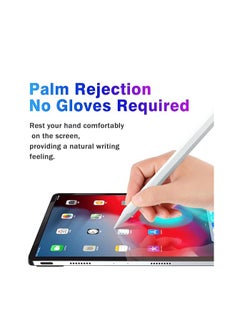 Generic Stylus Pen for iPad 10th&9th Generation,Fast Charge for Apple iPad Pencil with Palm Rejection,Compatible with 2018-2024 iPad10/9/8/7/6 Gen,iPad Pro 13" M4/12.9"/11",iPad Air 3/4/5/M2,iPad Mini 5/6  - Image 3