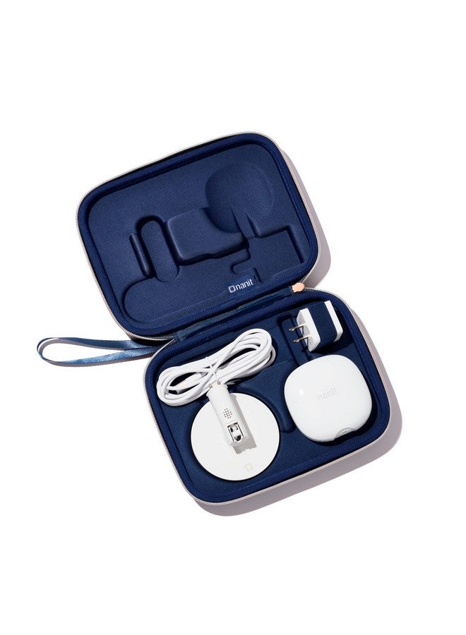 Nanit Nanit Travel Case Protective Hard Shell Carrying Case For Nanit Pro Baby Monitor And Multistand Travel Accessory Blue - Image 4