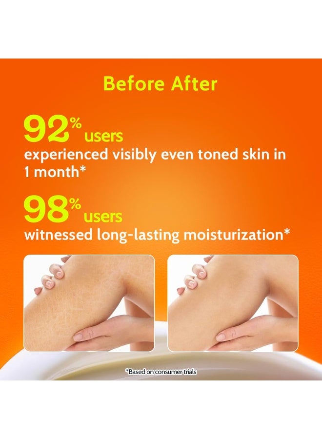 Chemist At Play AHA Body Lotion for Dry Skin | Exfoliates Dead Skin, Deeply Nourishes & Boosts Radiance | With 5% Natural AHA, Niacinamide & Shea Butter | Skin Brightening & Moisturising Lotion- 473ml - Image 5