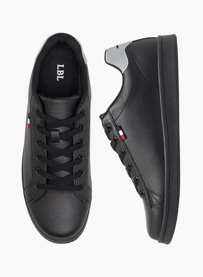 LBL by Shoexpress Men's Panelled Lace-Up Sneakers