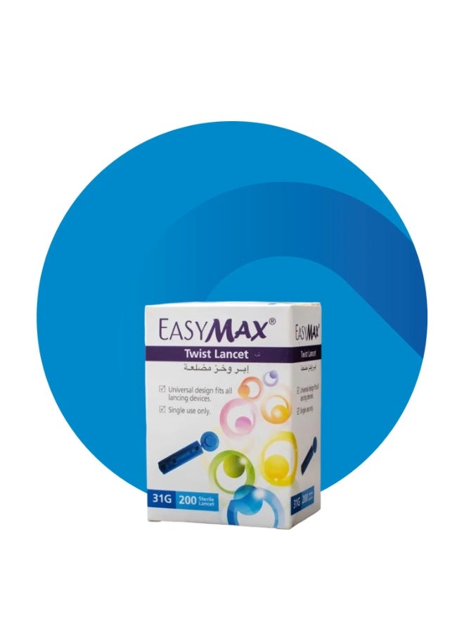 Easy Max ribbed needles for optimal precision and comfort to reduce the sensation of pain. - Image 1