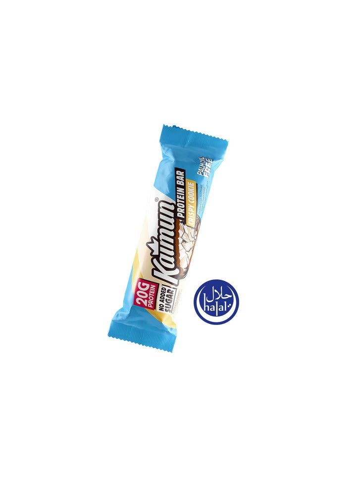 Kaimun No Added Sugar 20g Protein Bar Crispy Cookie Flavour 55g Pack of 12