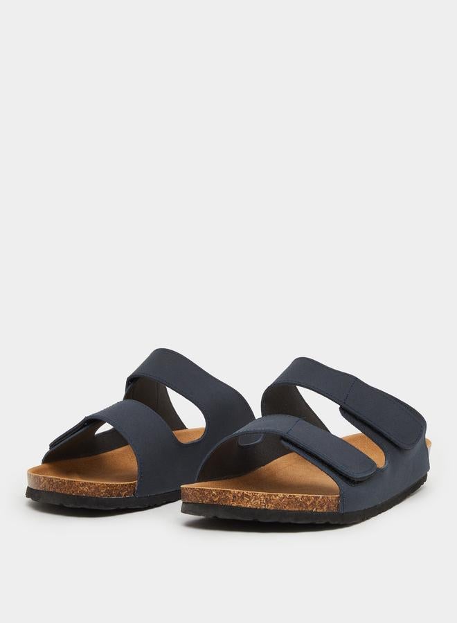 Styli Double Band Slip on Sandals - Image 2