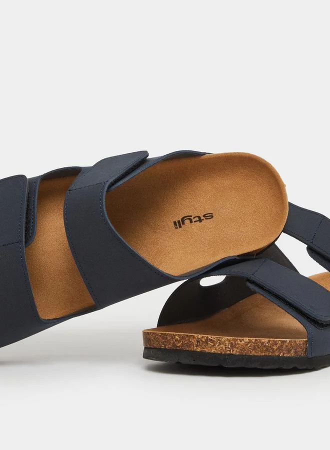 Styli Styli Double Band Slip on Sandals