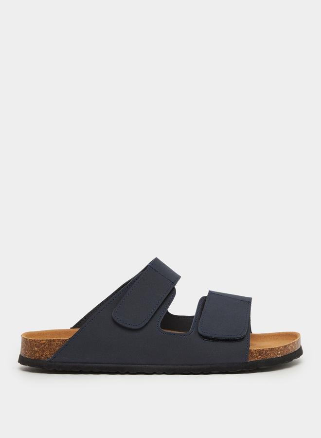 Styli Double Band Slip on Sandals - Image 1