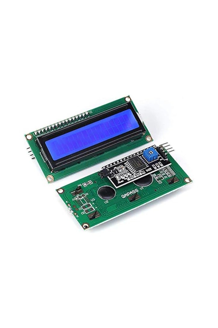 16x2 1602 LCD Arduino Display Screen Blue + IIC I2C Module Interface