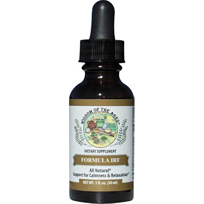 Wisdom of the Ages Formula IRF Calm and Relaxation Support.1 fl oz. - Image 1