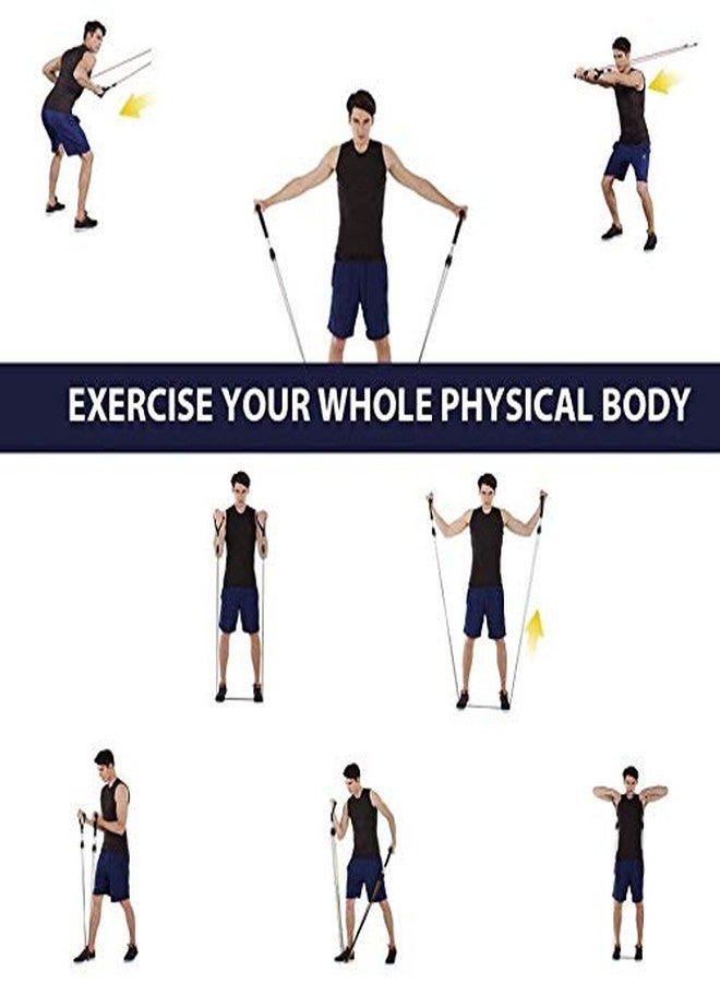 Tima Resistance Tubes/Bands - Resistance Training Workout Toning Tube - Image 4