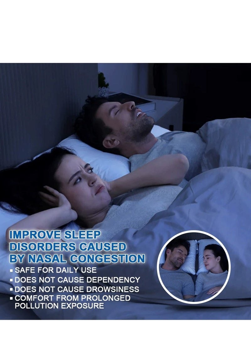 Sumifun بخاخ مكافحة الشخير - 30 مل بخاخ مضاد للشخير لتحسين التنفس، حل فعال لتقليل الشخير، يعزز جودة النوم والنوم العميق، يخفف من احتقان الأنف والانزعاج - Image 3