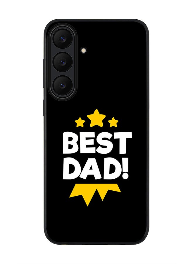 Stylizedd For Samsung Galaxy S25 FE Case,Slim fit Camera Protection, Shockproof Thin Phone cover  - Best Dad Medal