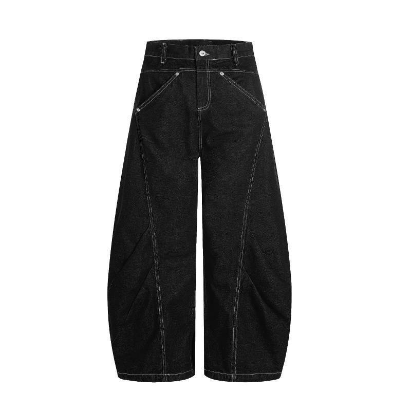 Unisex Casual Daily Denim Jeans - Image 1