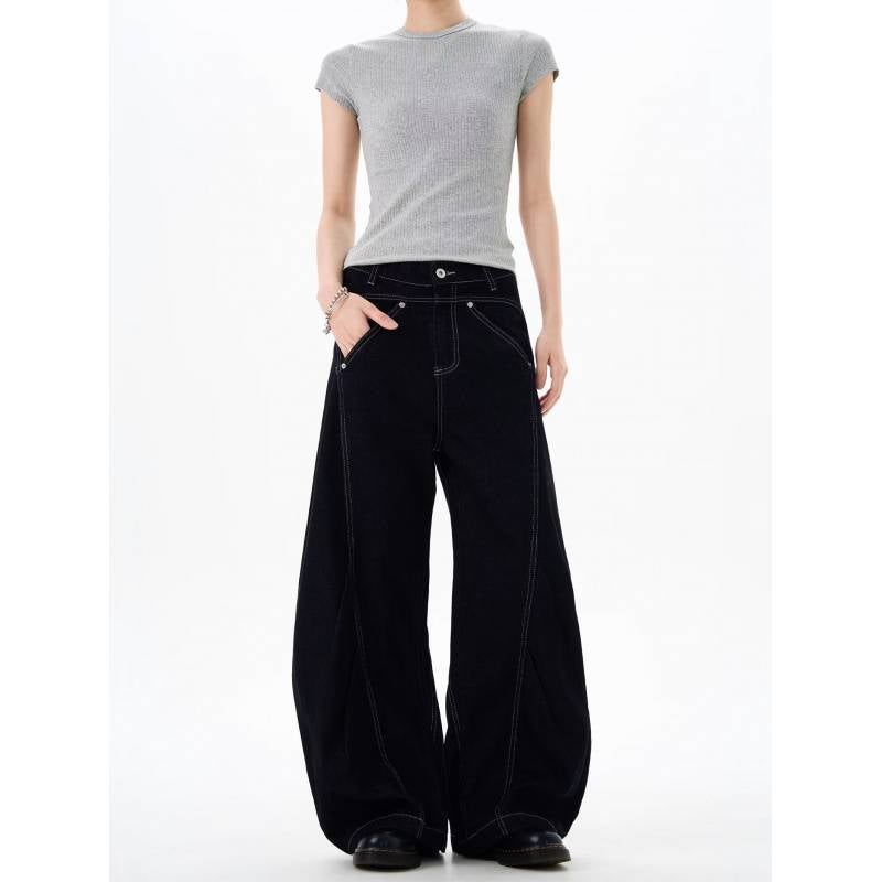 Unisex Casual Daily Denim Jeans - Image 4