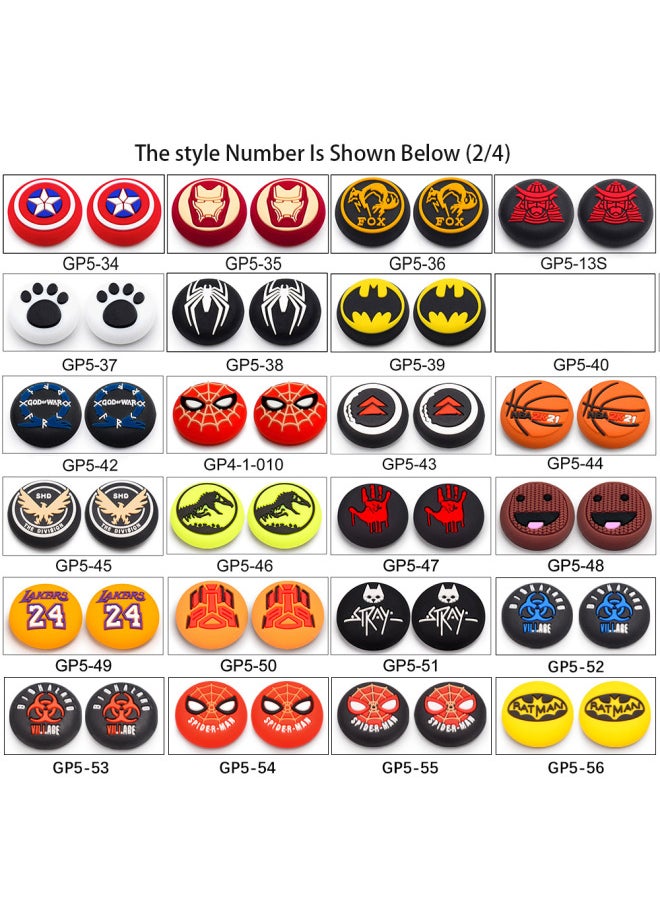 Generic - Spot PS4 Rocker Cap PS5 Silicone Cap XBOXONE Gamepad Button Cap 3D Silicone Protective Cap-Product Color:GP5-218-009 Shooting Aim - Image 1