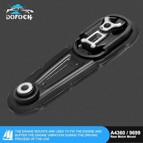 DOFOCH Engine Motor & Transmission Mount 4Pcs for 2013-2019 Nissan Sentra 1.8L AUTO CVT Replace# A7380 A7382 A7376 A4360 9818 9699 9717 9712 - Image 5