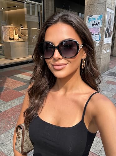 FIMILU Sunglasses for Women Trendy Polarized Sunglasses Oversized Big Sun Glasses Ladies Shades UV Protection - Image 2