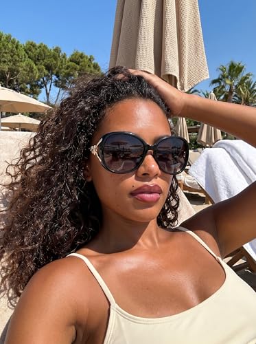 FIMILU Sunglasses for Women Trendy Polarized Sunglasses Oversized Big Sun Glasses Ladies Shades UV Protection - Image 4