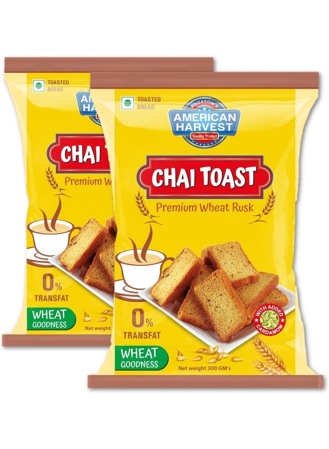 American Harvest American Harvest Chai Toast Premium Wheat Rusk With Added Cardamom  - Image 1
