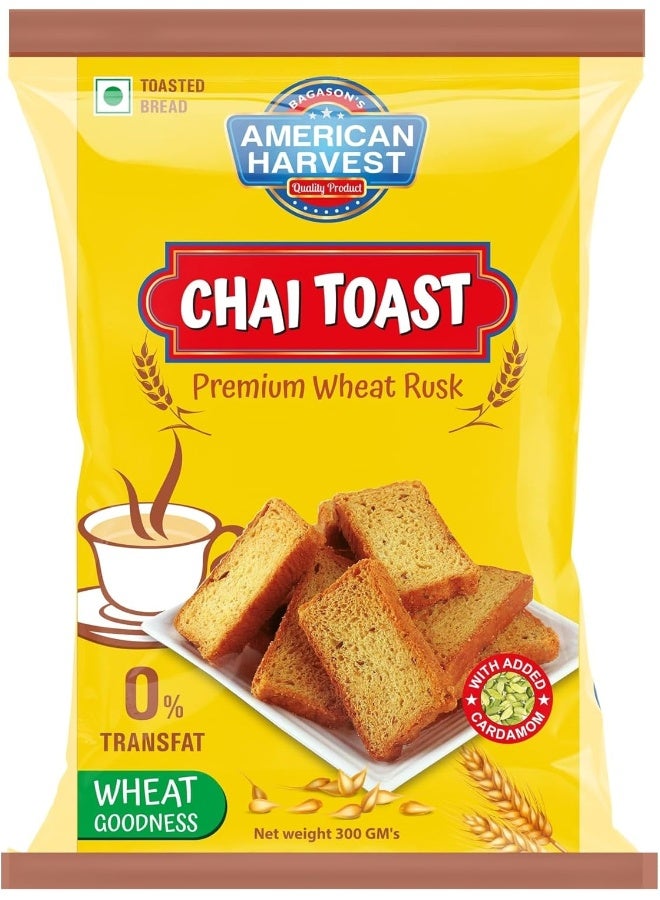 American Harvest American Harvest Chai Toast Premium Wheat Rusk With Added Cardamom  - Image 2