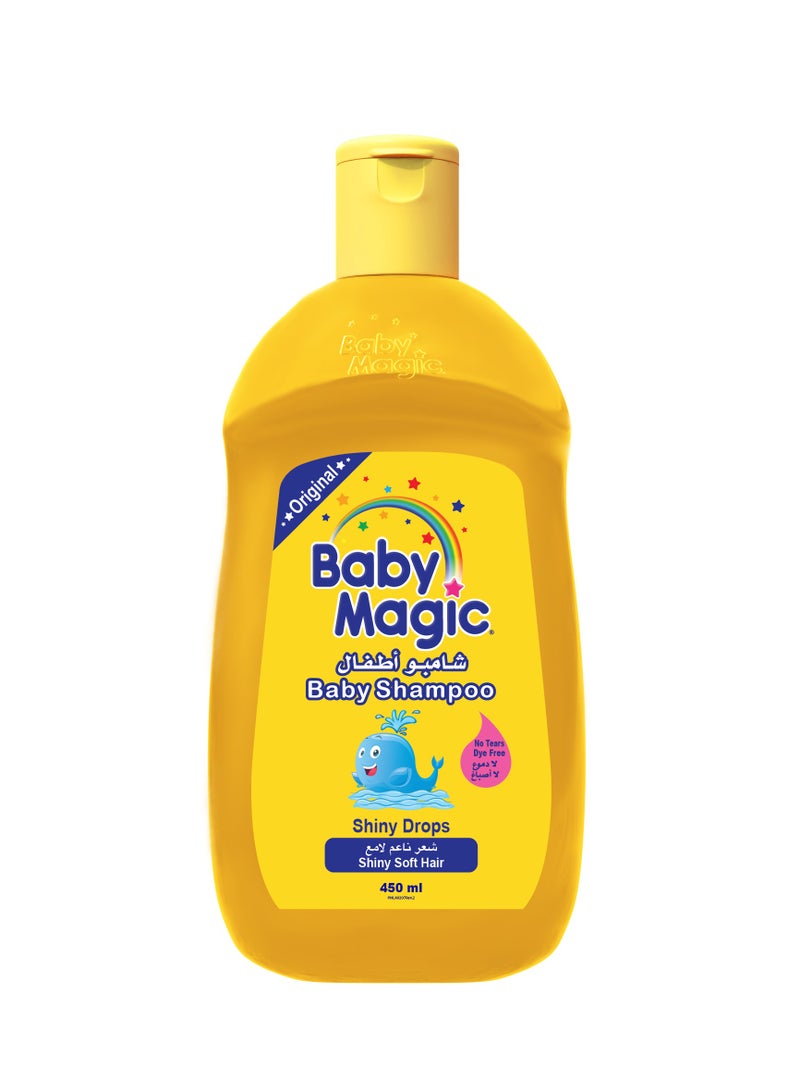 Baby Magic Baby Shampoo 450ml Shiny Soft Hair - Image 1