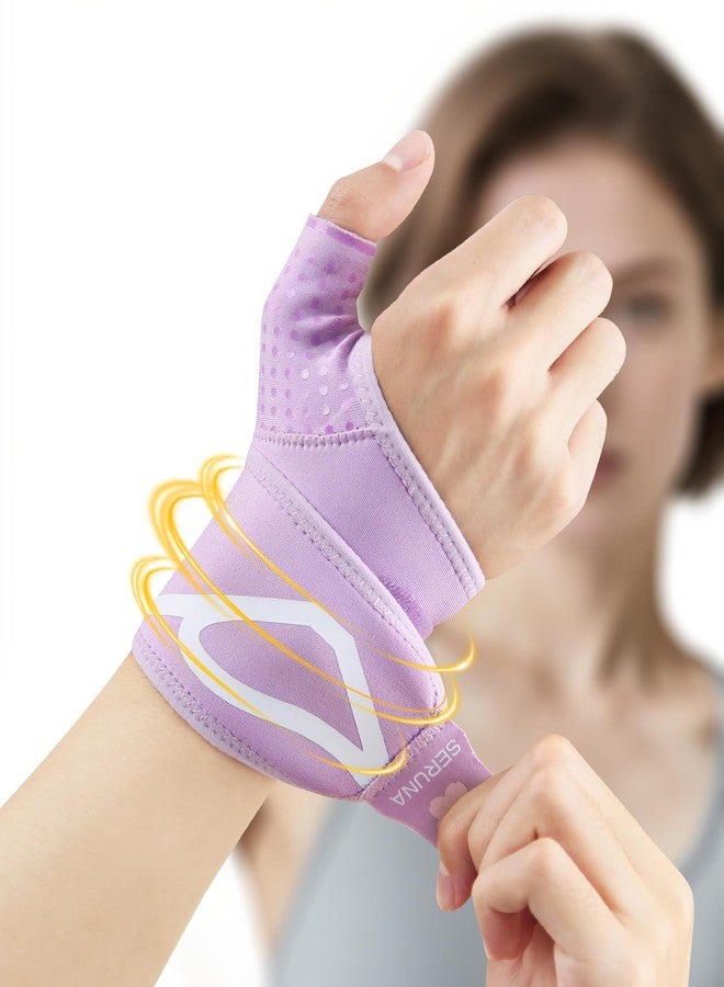JAPSERUNA Wrist Brace for Carpal Tunnel with Soft Thumb Opening – Adjustable Compression Wrist Support for Women Men, Pain Relief for Wrist Pain, Tendonitis, Arthritis, Sprains – Day & Night, Typing, Sleeping - Image 1