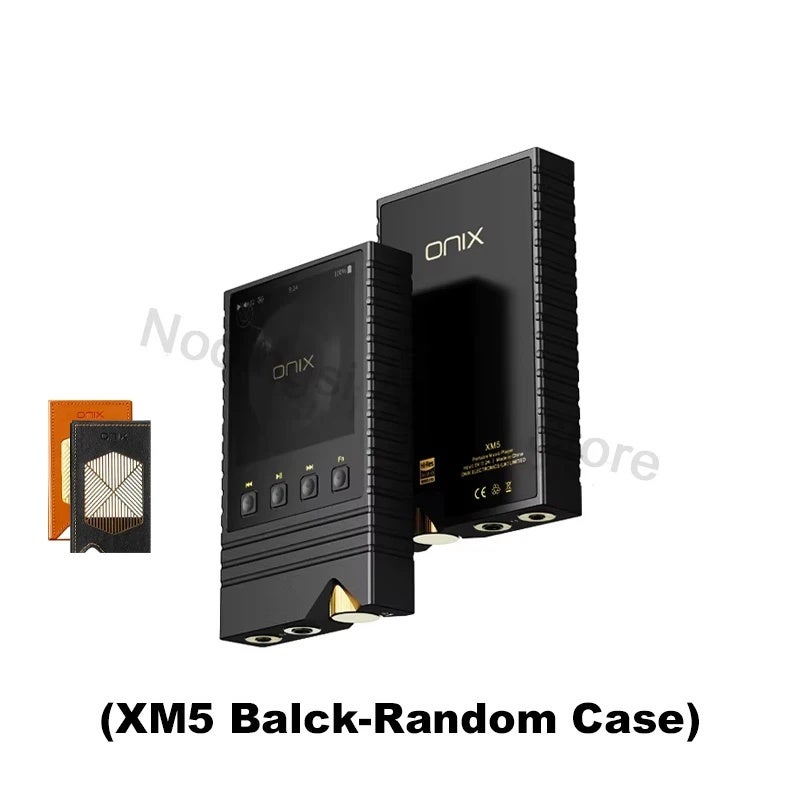 Onix Shanling Onix Overture XM5 MP3 Player Portable Music Player MP3 Player High-End Hifi Hi-res Audio Dual Bluetooth 5.2 DAC Ldac, XM5 Bk-Random Case - Image 1