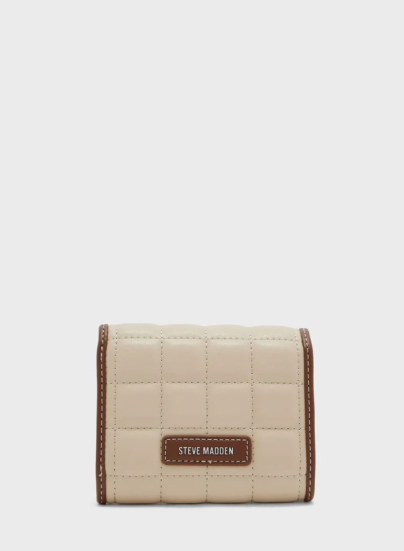 STEVE MADDEN Logo Detailed Flap Over Wallets