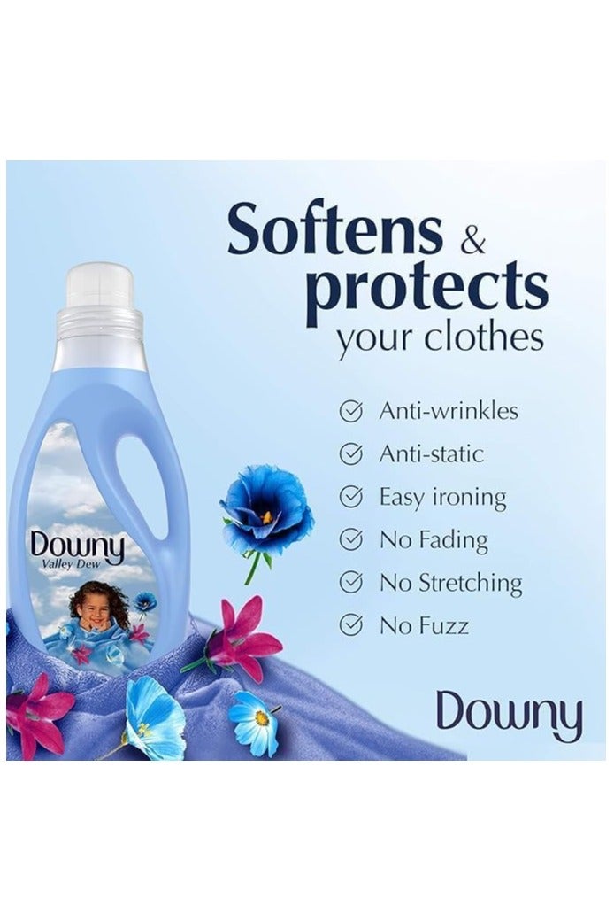 داوني منعم ملابس عادي برائحة نسيم الوادي، 27غسلة،  3 لتر - Image 3
