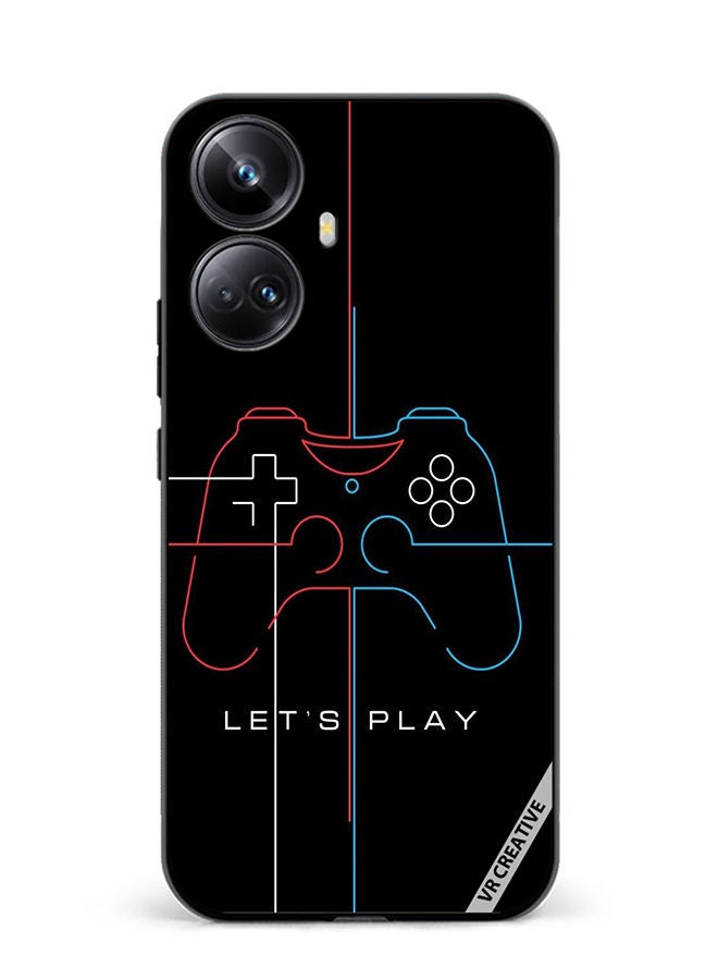 VR CREATIVE Protective Case Cover For Realme 10 Pro Plus Lets Play Design Multicolour - Image 1