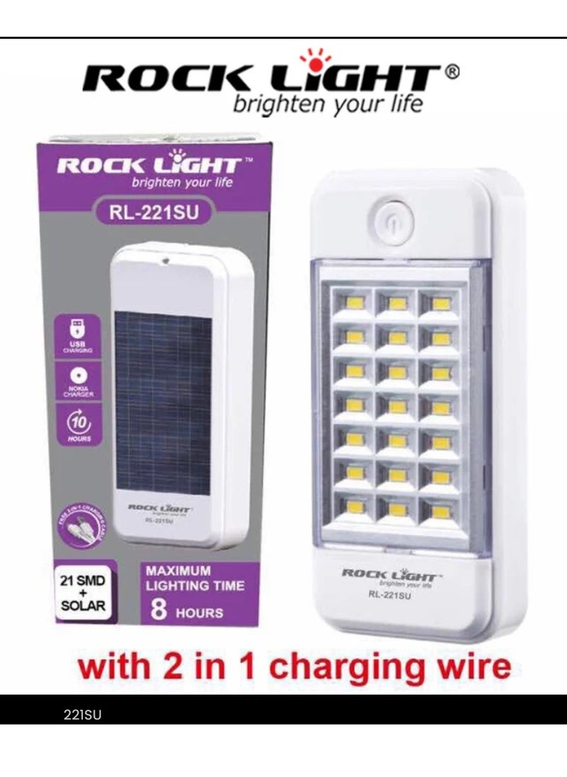 Rocklight RL-221SU Emergency Light with Solar Power Bank with 21 SMD - pzsku/ZF240546452730A6EFBE0Z/45/_/1708456570/40caea14-a588-4998-83a2-a17512b13311