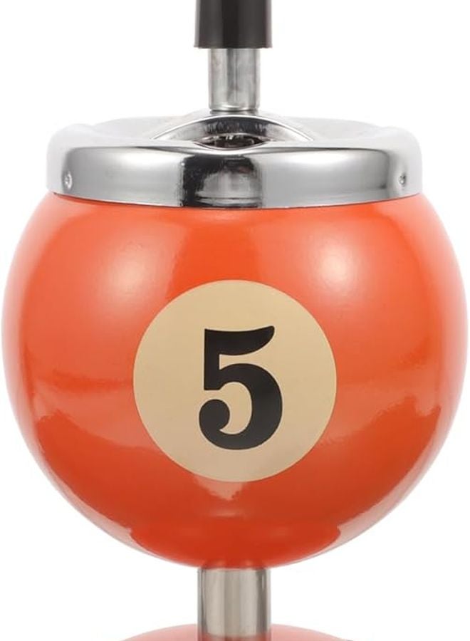 منفضة سجائر معدنية أوتوماتيكية ذاتية الإطفاء بتصميم مقاوم للكسر للمنزل والمكتب والتراس والهواء الطلق - Image 2