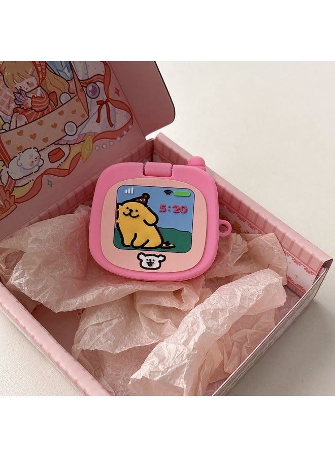 Suitable For Huawei Ear Clip Freeclip Bluetooth Headset Protective Cover Pro4/Se23/5I/6 Cartoon Silicone Soft Shell