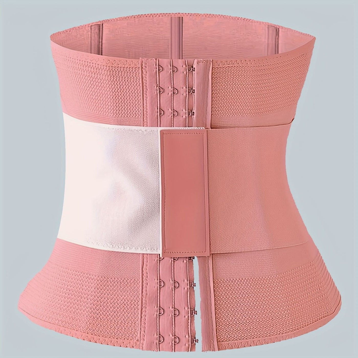 Light Beige S Waist Cincher Body Shaper Medium Compression Abdominal Shaping Hook And Eye Closure Hand Wash