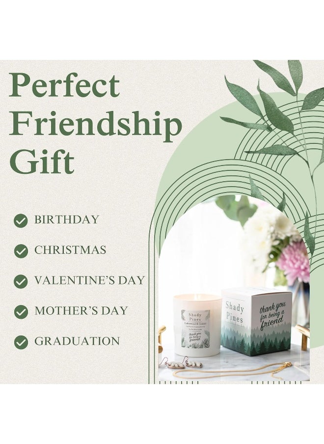 Chillkat Chillkat Shady Pines Candle, Thank You for Being a Friend, Cedarwood and Orchid  - Image 2
