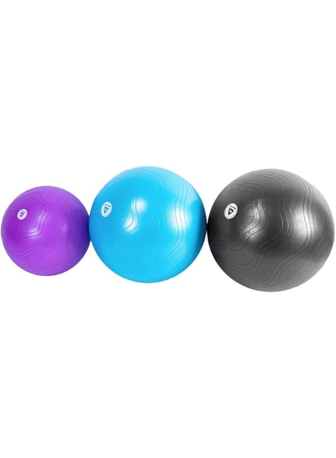 ليف برو كرة تمارين رياضية مضادة للانفجار من نوع Core-Fit، رقم الموديل LP8201-55 - Image 3