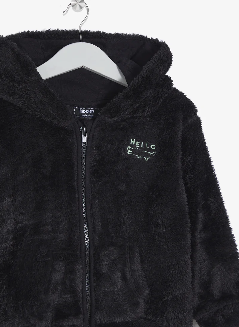 Ripples  Boys Zip Through Hoodie for Men | Best Price UAE