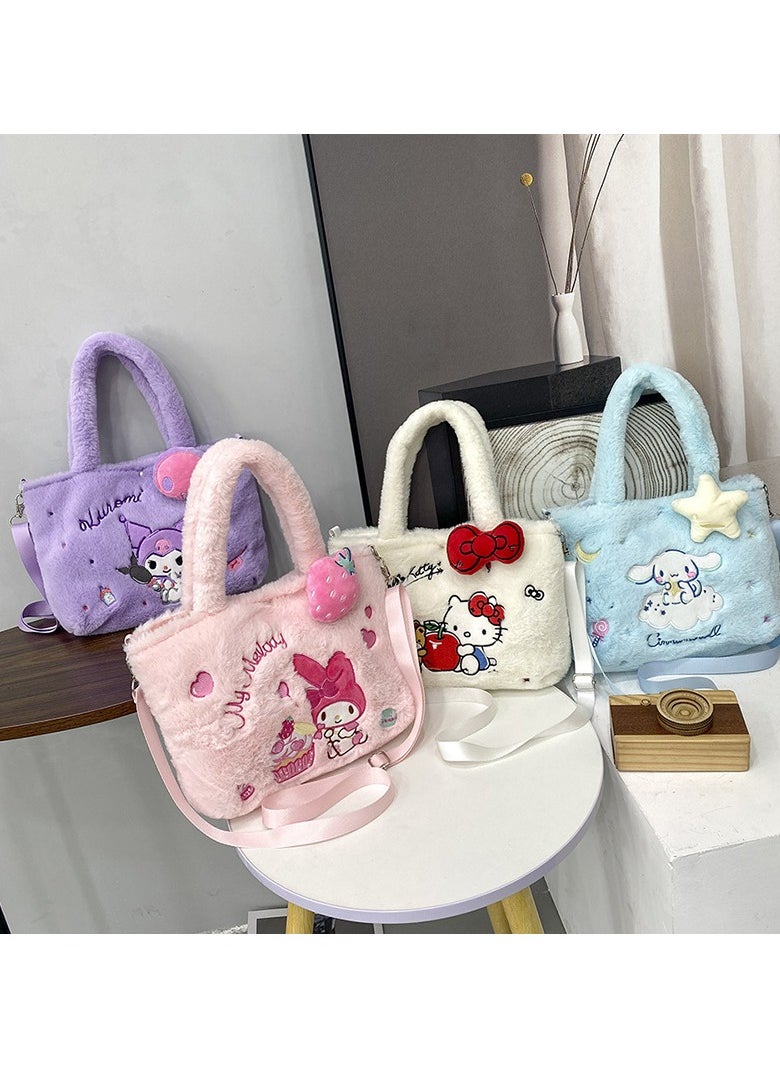 Sanrio Sanrio plush crossbody bag with adjustable shoulder strap  - Image 4